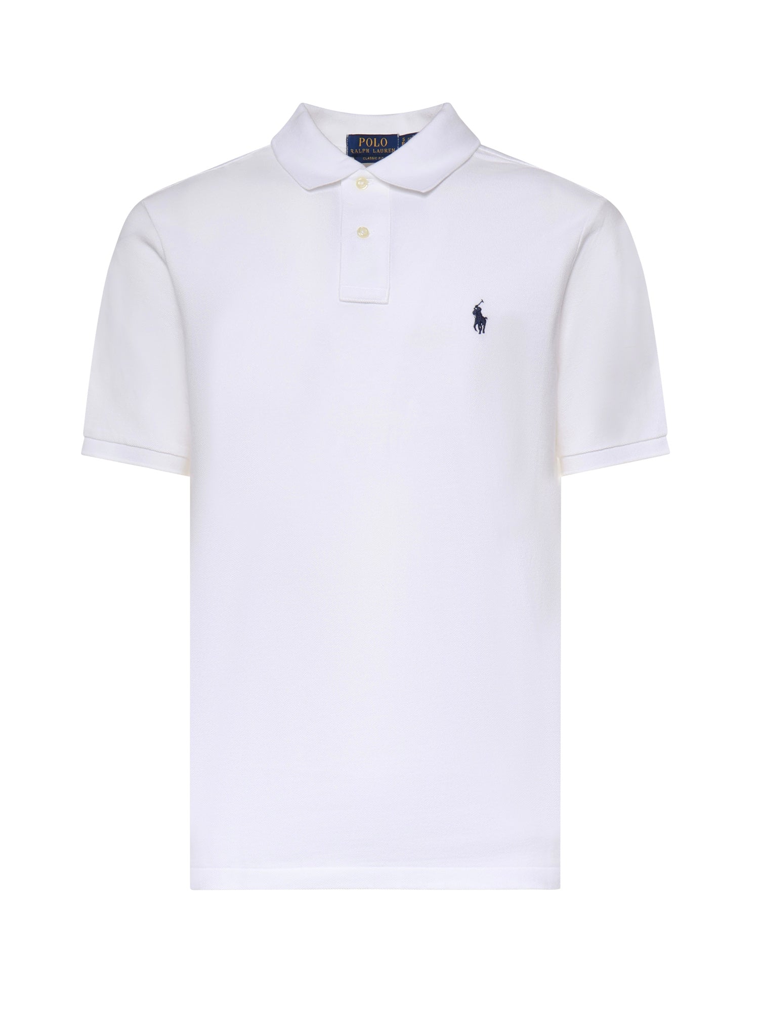 Polo in cotone con logo 710666997 001 POLO RALPH LAUREN 