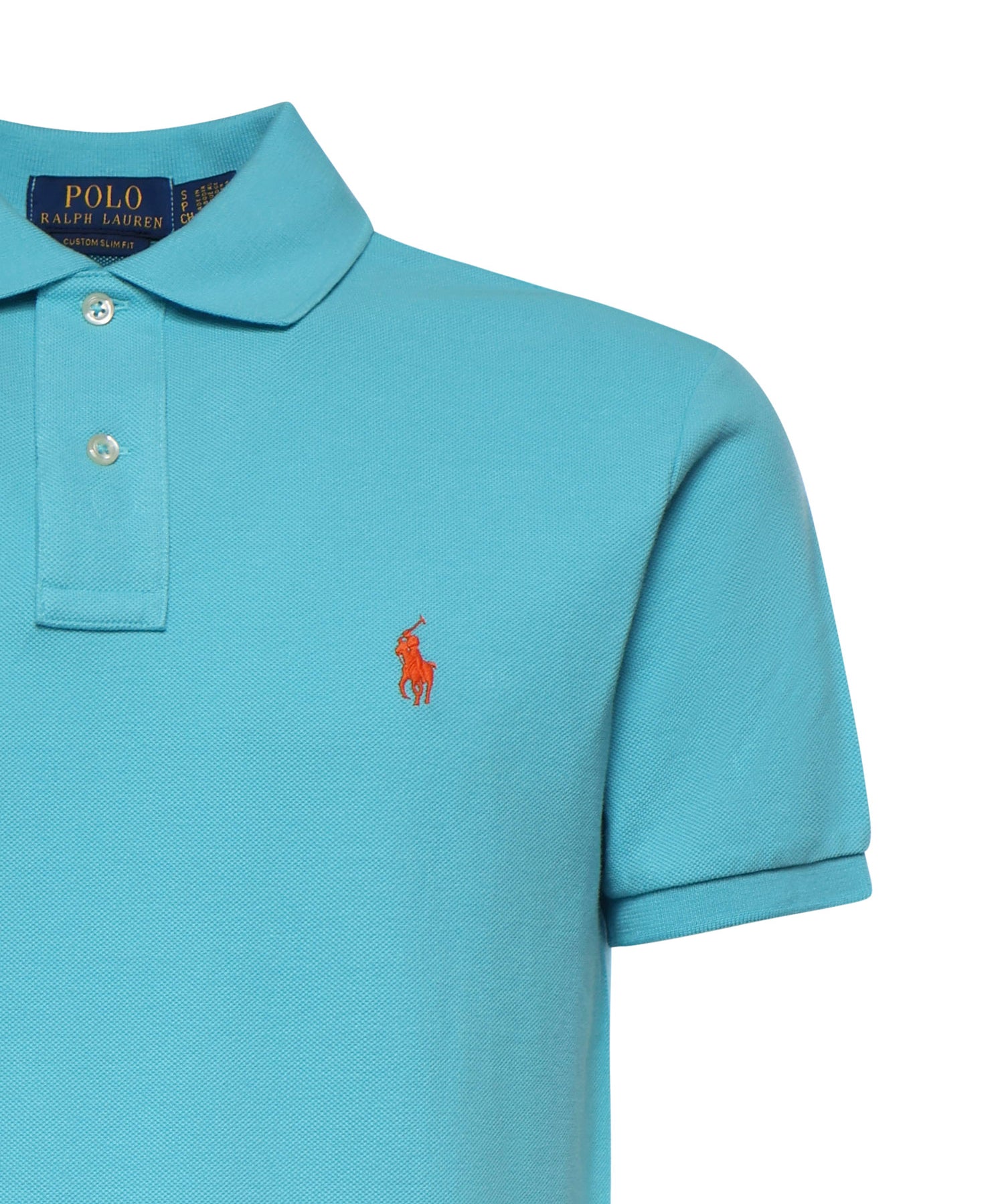 Polo in cotone con logo 710680784 514 POLO RALPH LAUREN 
