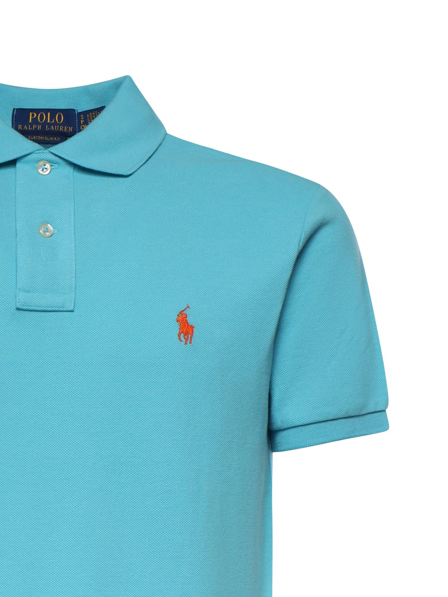 Polo in cotone con logo 710680784 514 POLO RALPH LAUREN 