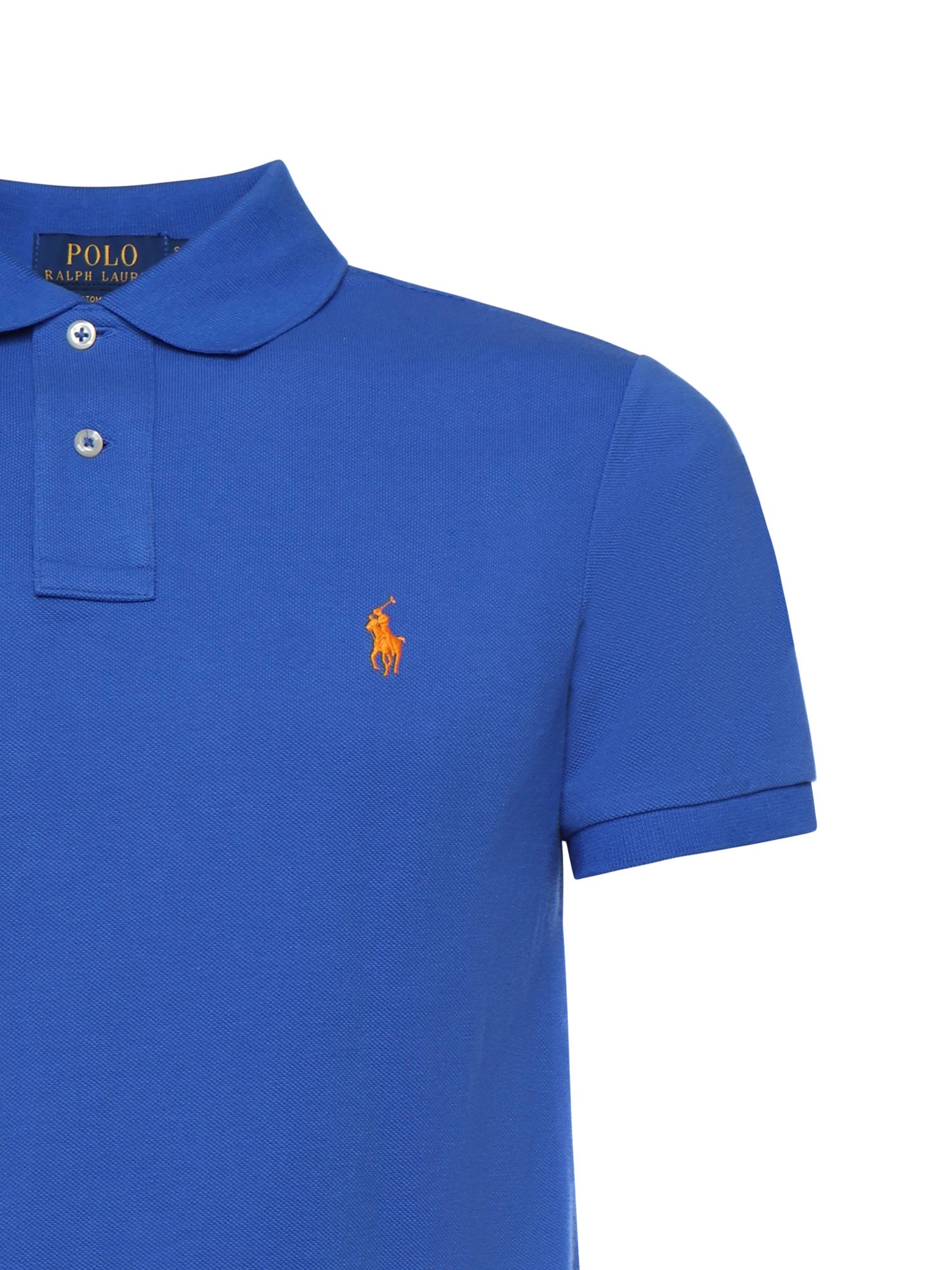 Polo in cotone con logo 710782592 011 POLO RALPH LAUREN 