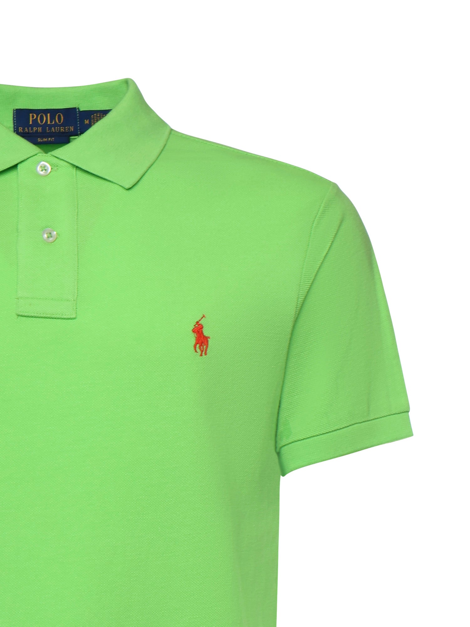 Polo in cotone con logo 710795080 021 POLO RALPH LAUREN 