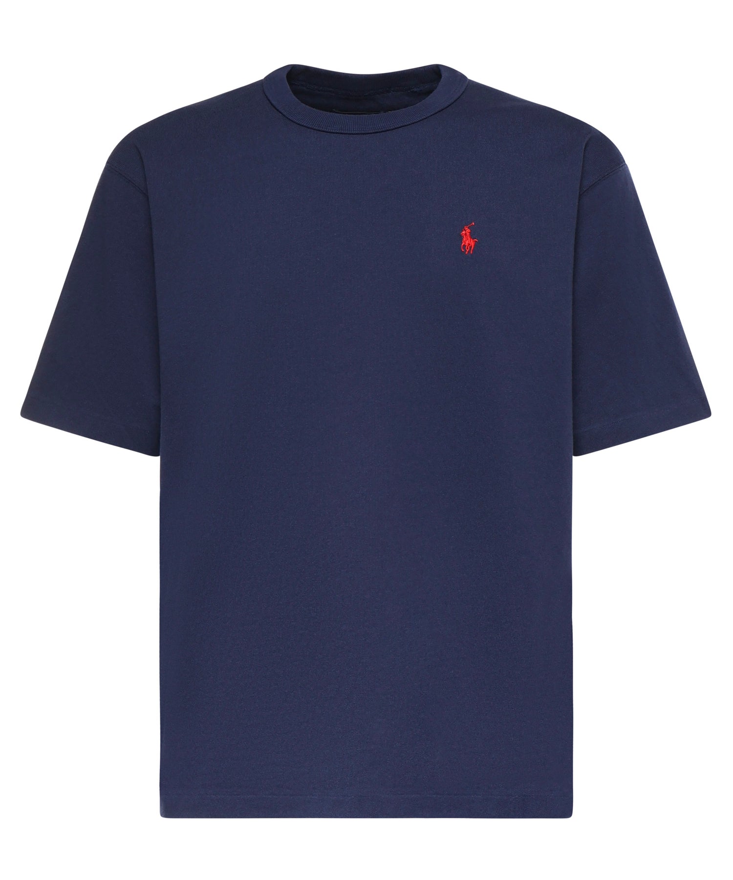 T-shirt in cotone con logo 710A12979 003 POLO RALPH LAUREN 
