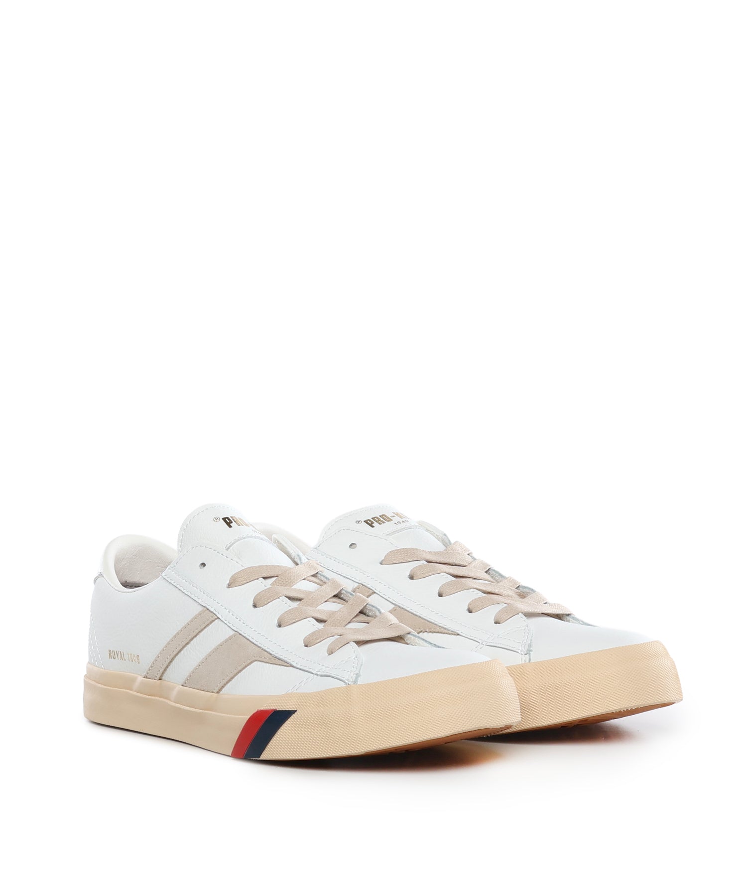 Sneaker Royal Classic<BR/> RC226SLMLSWH00008 WHITE/SILVER PRO-KEDS 