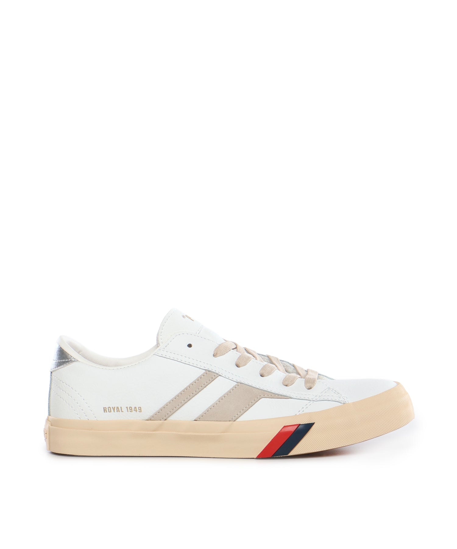 Sneaker Royal Classic<BR/> RC226SLMLSWH00008 WHITE/SILVER PRO-KEDS 