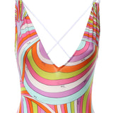Costume intero con stampa Iride 6HMC01 6H875P26 PUCCI 