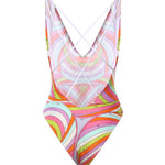 Costume intero con stampa Iride 6HMC01 6H875P26 PUCCI 