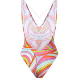 Costume intero con stampa Iride 6HMC01 6H875P26 PUCCI 