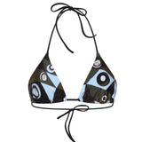 Top bikini stampa Occhi 6HMX23 6H865P18 PUCCI 