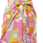 Gonna pareo in cotone con stampa Occhi 6HPD51 6H724051 PUCCI 