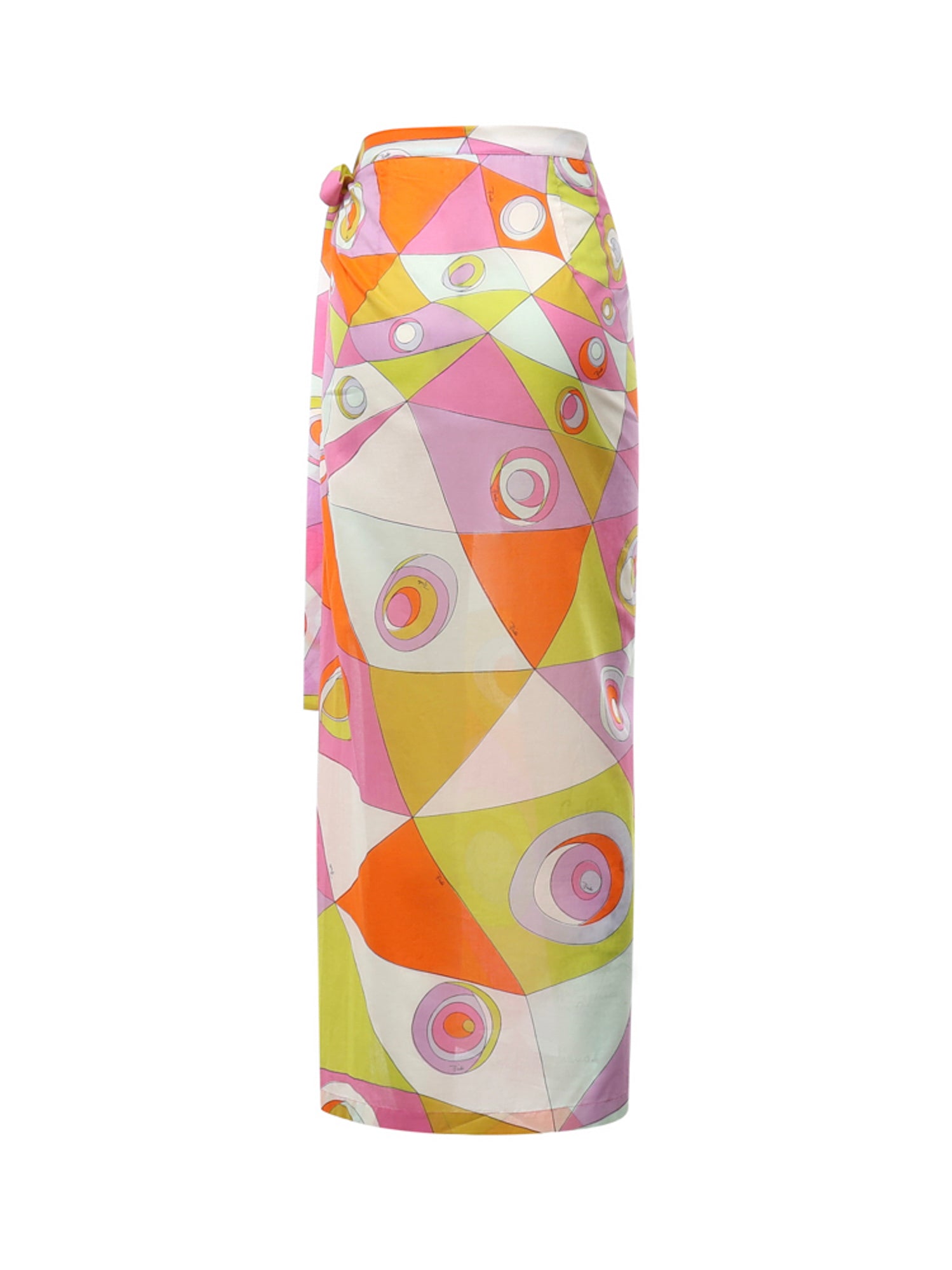 Gonna pareo in cotone con stampa Occhi 6HPD51 6H724051 PUCCI 