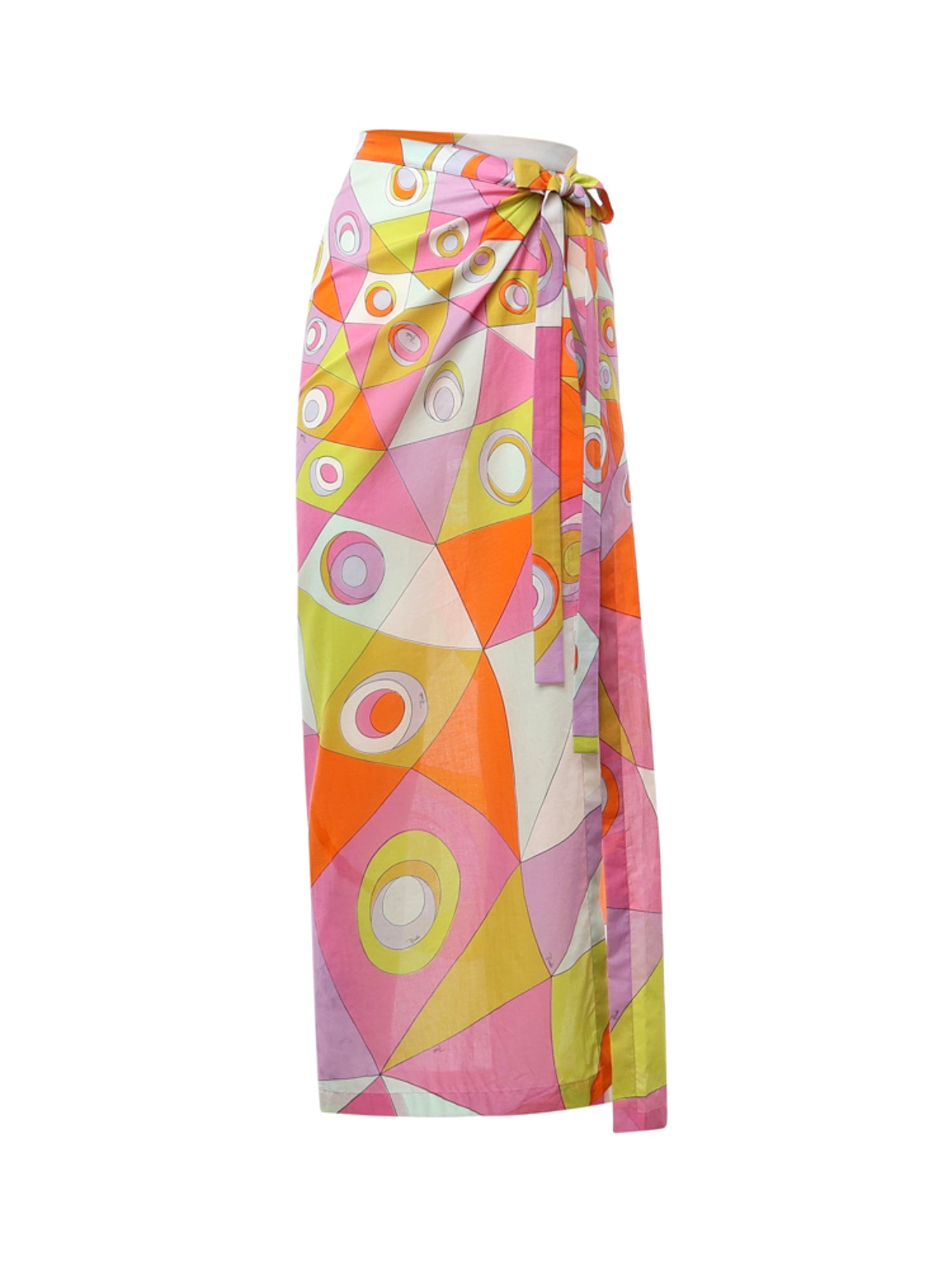 Gonna pareo in cotone con stampa Occhi 6HPD51 6H724051 PUCCI 