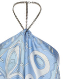 Top in seta stampa Angoli 6HRM30 6H890P59 PUCCI 