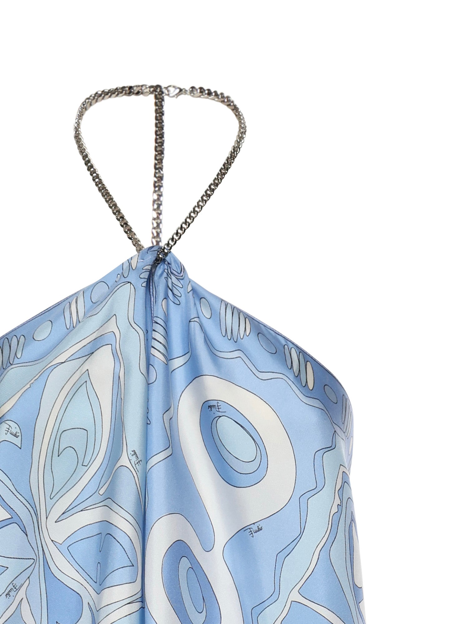 Top in seta stampa Angoli 6HRM30 6H890P59 PUCCI 