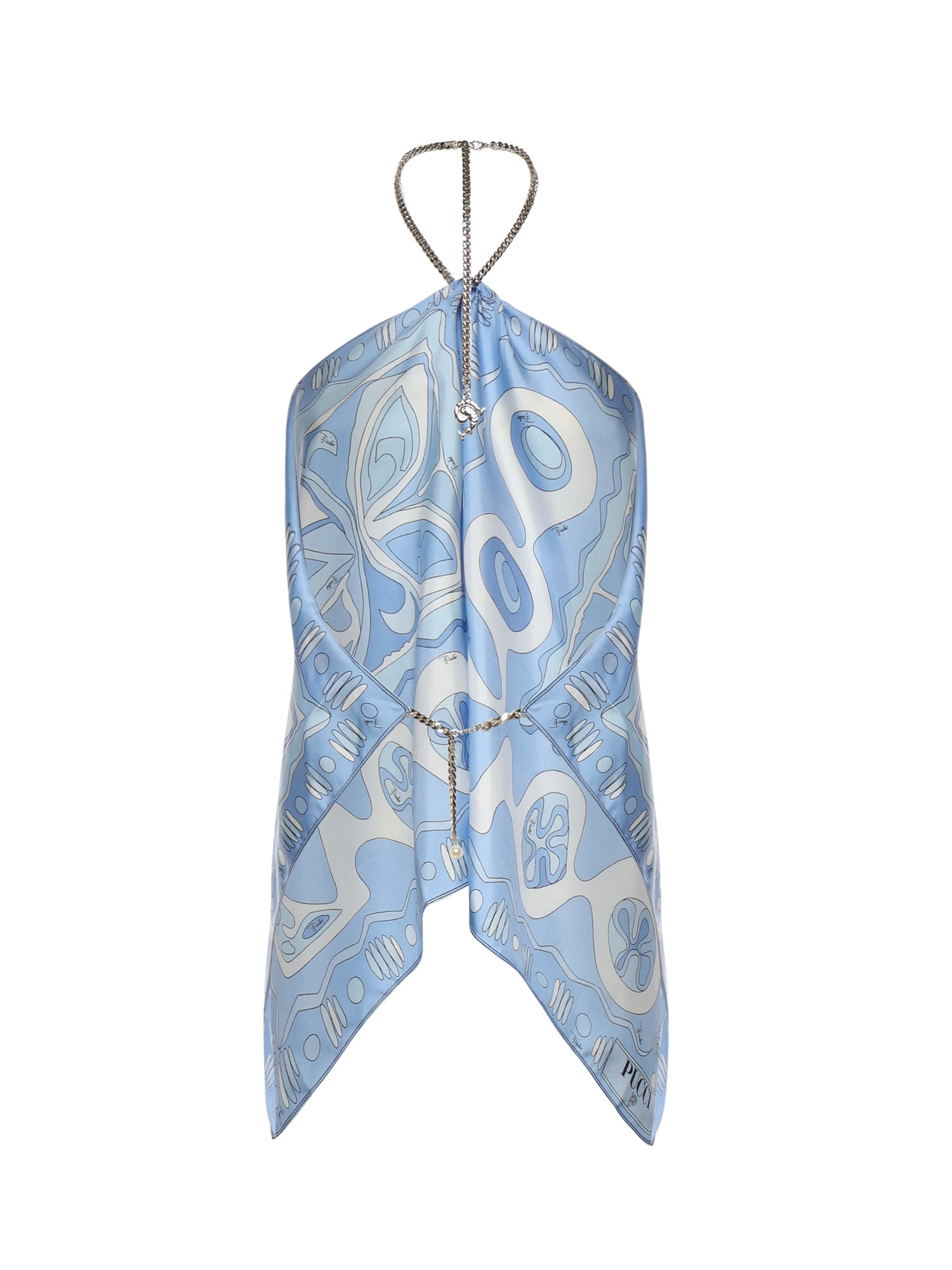 Top in seta stampa Angoli 6HRM30 6H890P59 PUCCI 