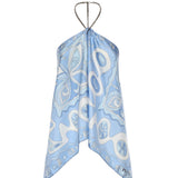 Top in seta stampa Angoli 6HRM30 6H890P59 PUCCI 