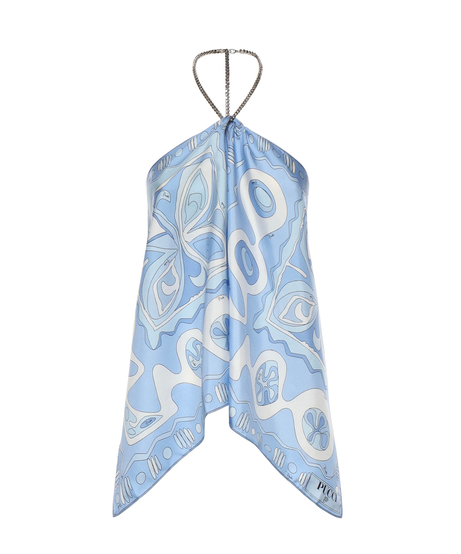 Top in seta stampa Angoli 6HRM30 6H890P59 PUCCI 