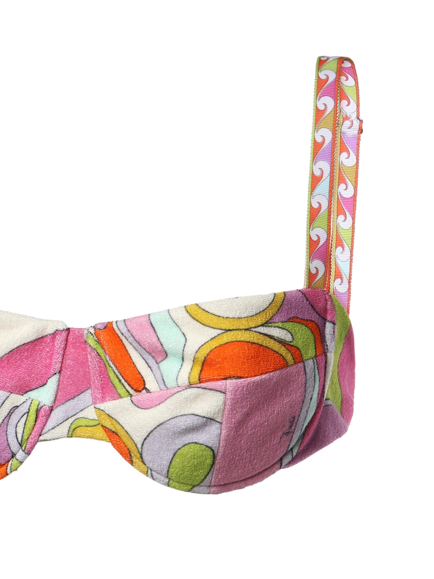 Top in spugna con stampa Orchidee 6HRM45 6H839027 PUCCI 