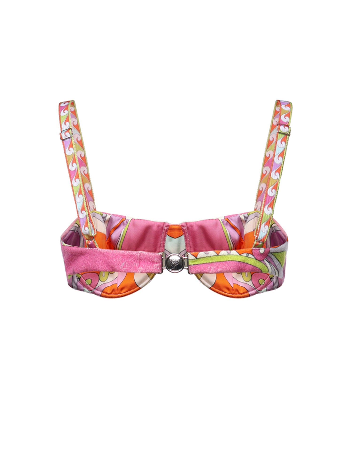 Top in spugna con stampa Orchidee 6HRM45 6H839027 PUCCI 
