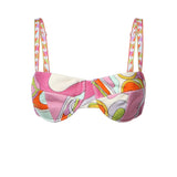Top in spugna con stampa Orchidee 6HRM45 6H839027 PUCCI 