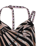 Top foulard in seta con stampa Soleil 6HRM47 6H854063 PUCCI 