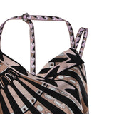 Top foulard in seta con stampa Soleil 6HRM47 6H854063 PUCCI 
