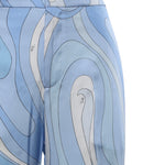 Pantaloni in seta stampa Marmo 6HRT12 6H761005 PUCCI 