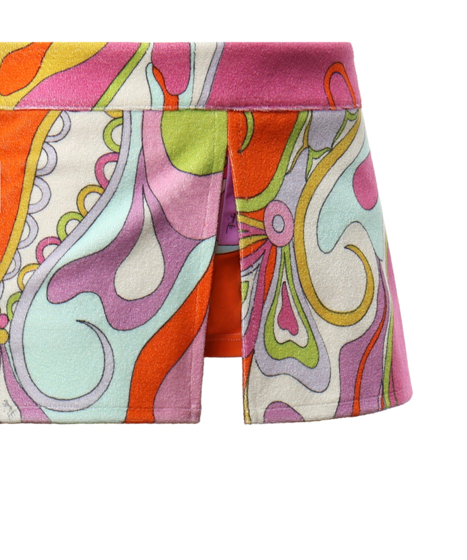 Shorts in spugna con stampa Orchidee 6HRU01 6H991P44 PUCCI 