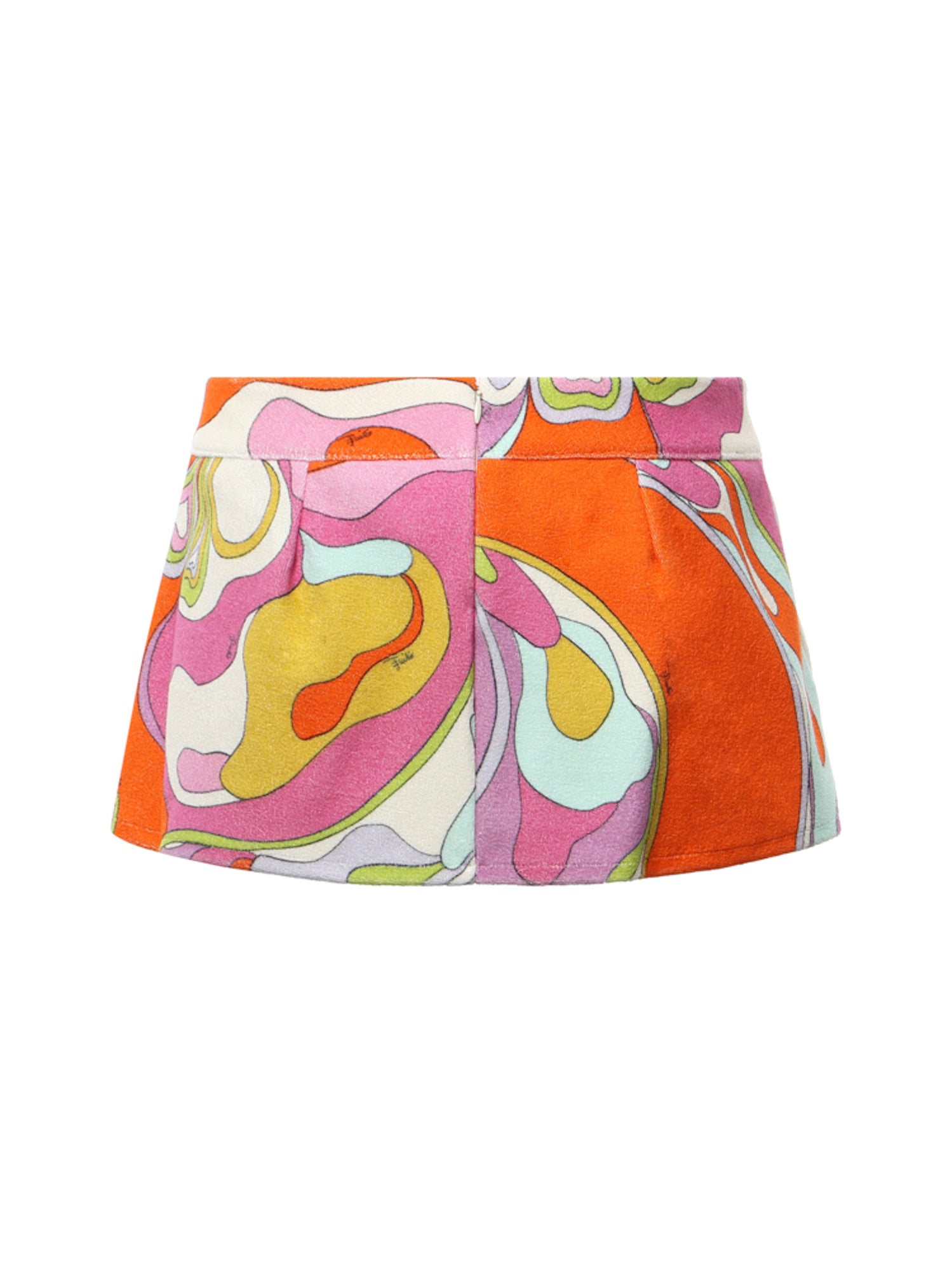 Shorts in spugna con stampa Orchidee 6HRU01 6H991P44 PUCCI 