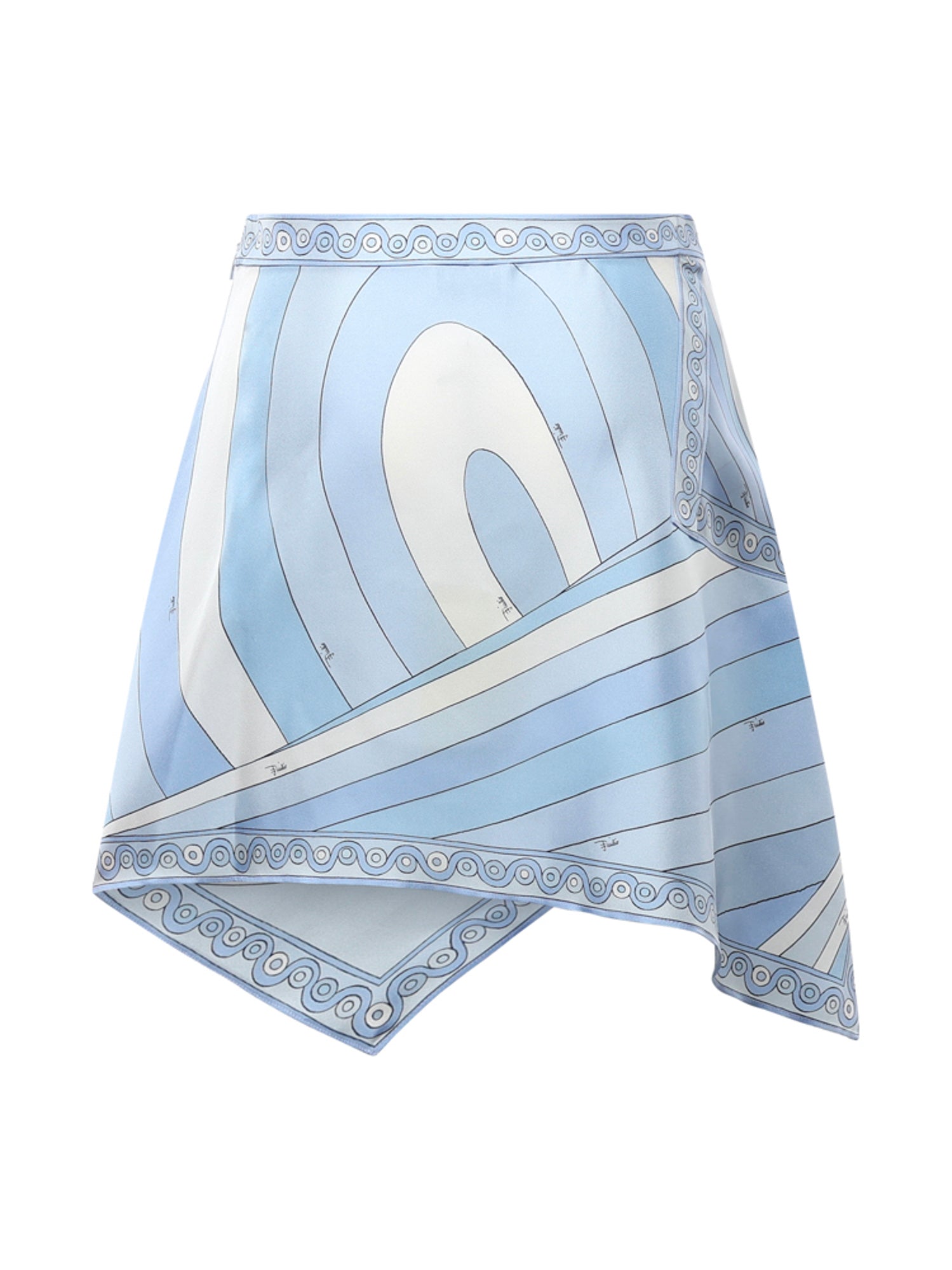 Gonna foulard in seta con stampa Iride 6HRV87 6H756012 PUCCI 