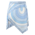 Gonna foulard in seta con stampa Iride 6HRV87 6H756012 PUCCI 