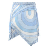 Gonna foulard in seta con stampa Iride 6HRV87 6H756012 PUCCI 