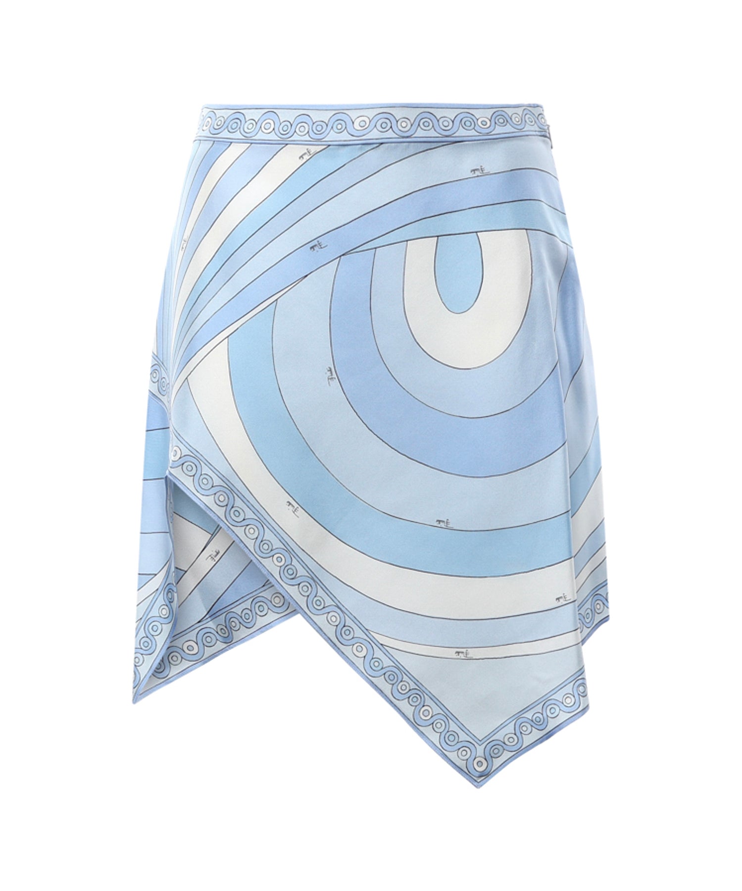Gonna foulard in seta con stampa Iride 6HRV87 6H756012 PUCCI 
