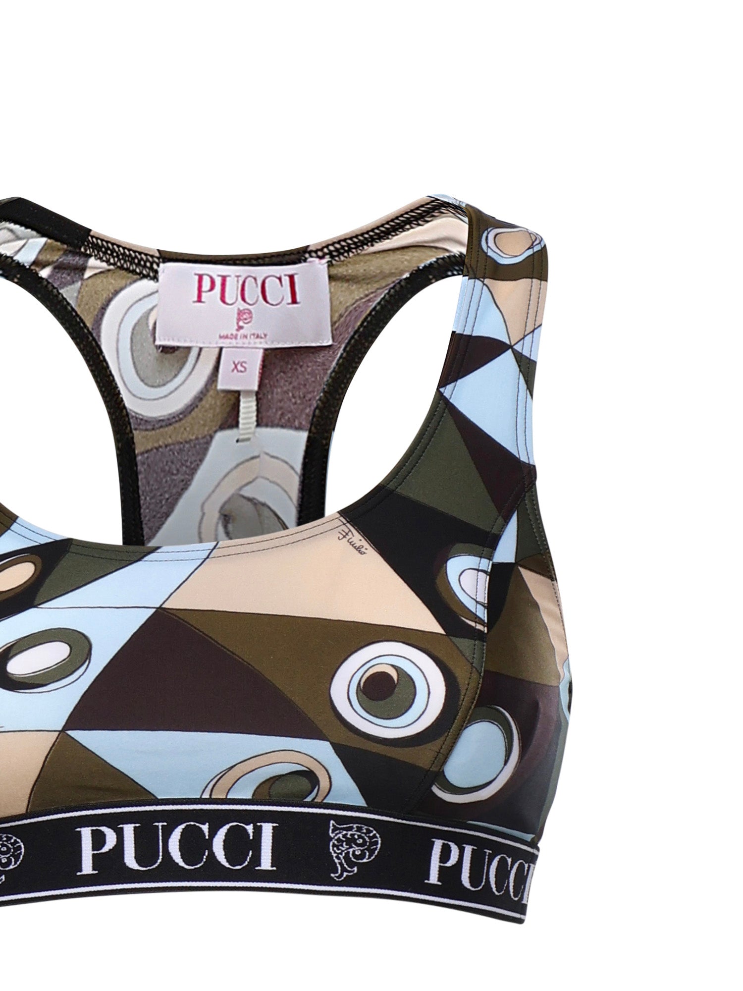 Top in lycra stampa Occhi 6HTP57 6H865P18 PUCCI 