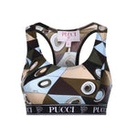 Top in lycra stampa Occhi 6HTP57 6H865P18 PUCCI 