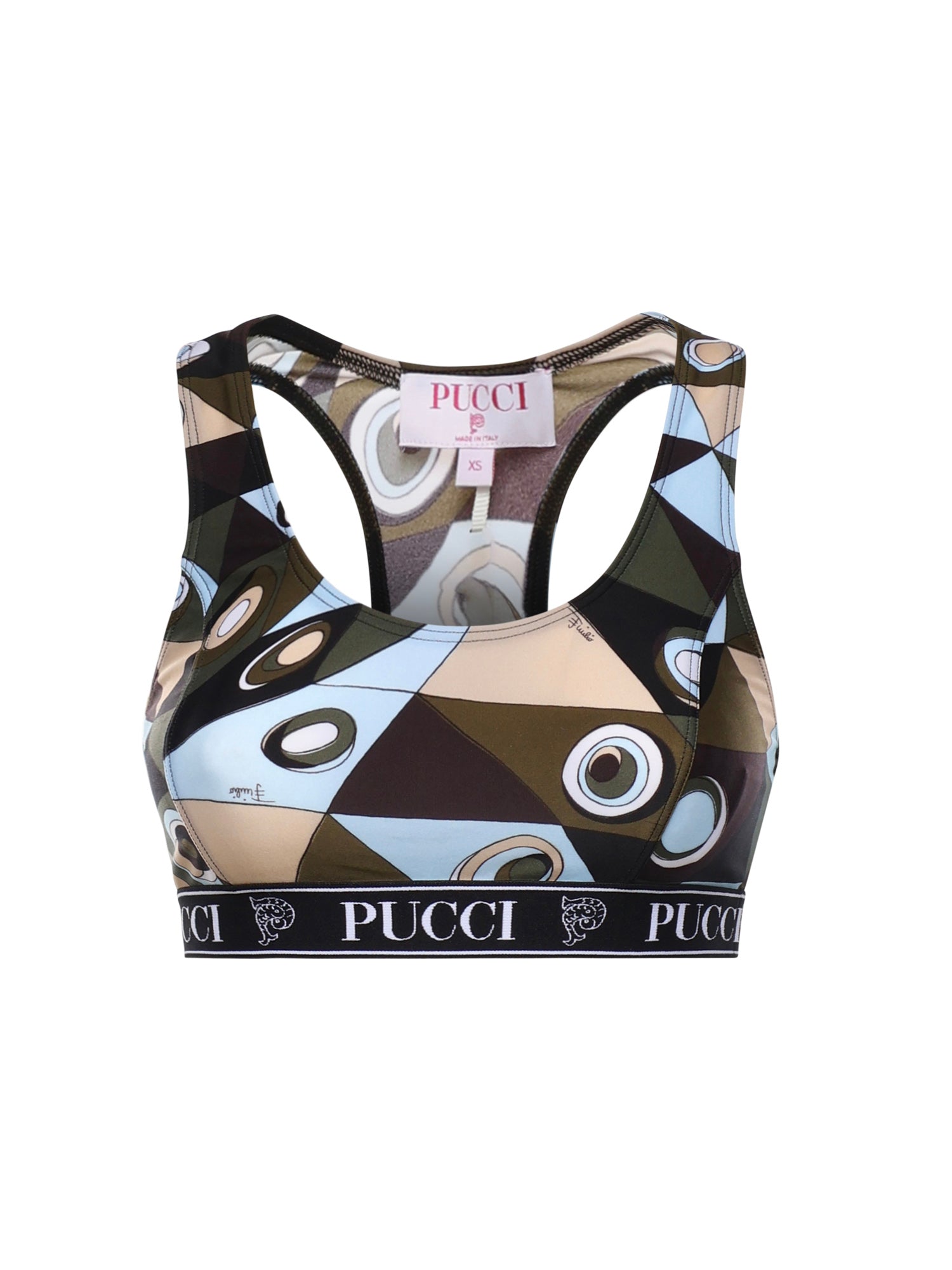 Top in lycra stampa Occhi 6HTP57 6H865P18 PUCCI 