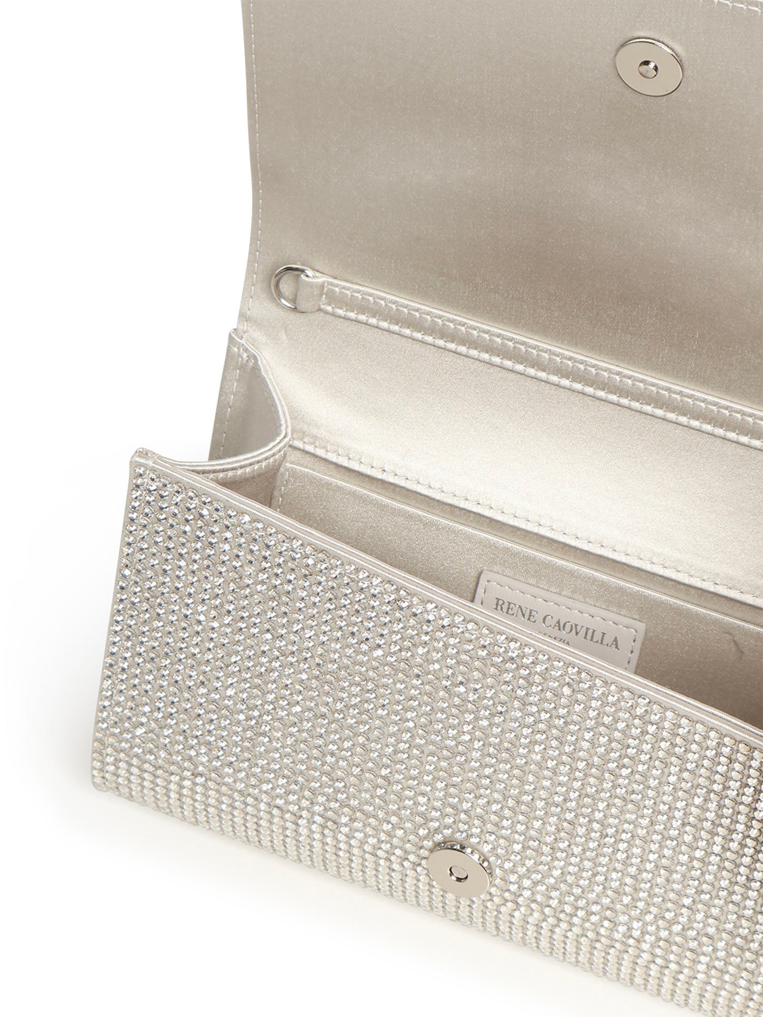 Clutch Aida con cristalli B01400 R001V232 RENÉ CAOVILLA 