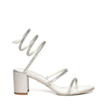 Sandali Cleo in raso con strass C12798 060RN01V232 RENÉ CAOVILLA 