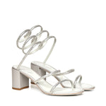 Sandali Cleo in raso con strass C12798 060RN01V232 RENÉ CAOVILLA 
