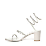 Sandali Cleo in raso con strass C12798 060RN01V232 RENÉ CAOVILLA 