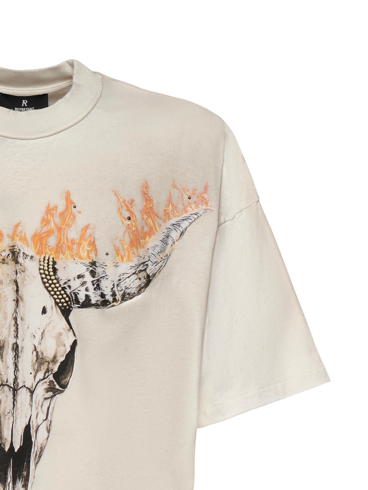T-shirt British Cowboys con stampa MLM100592 30 REPRESENT 