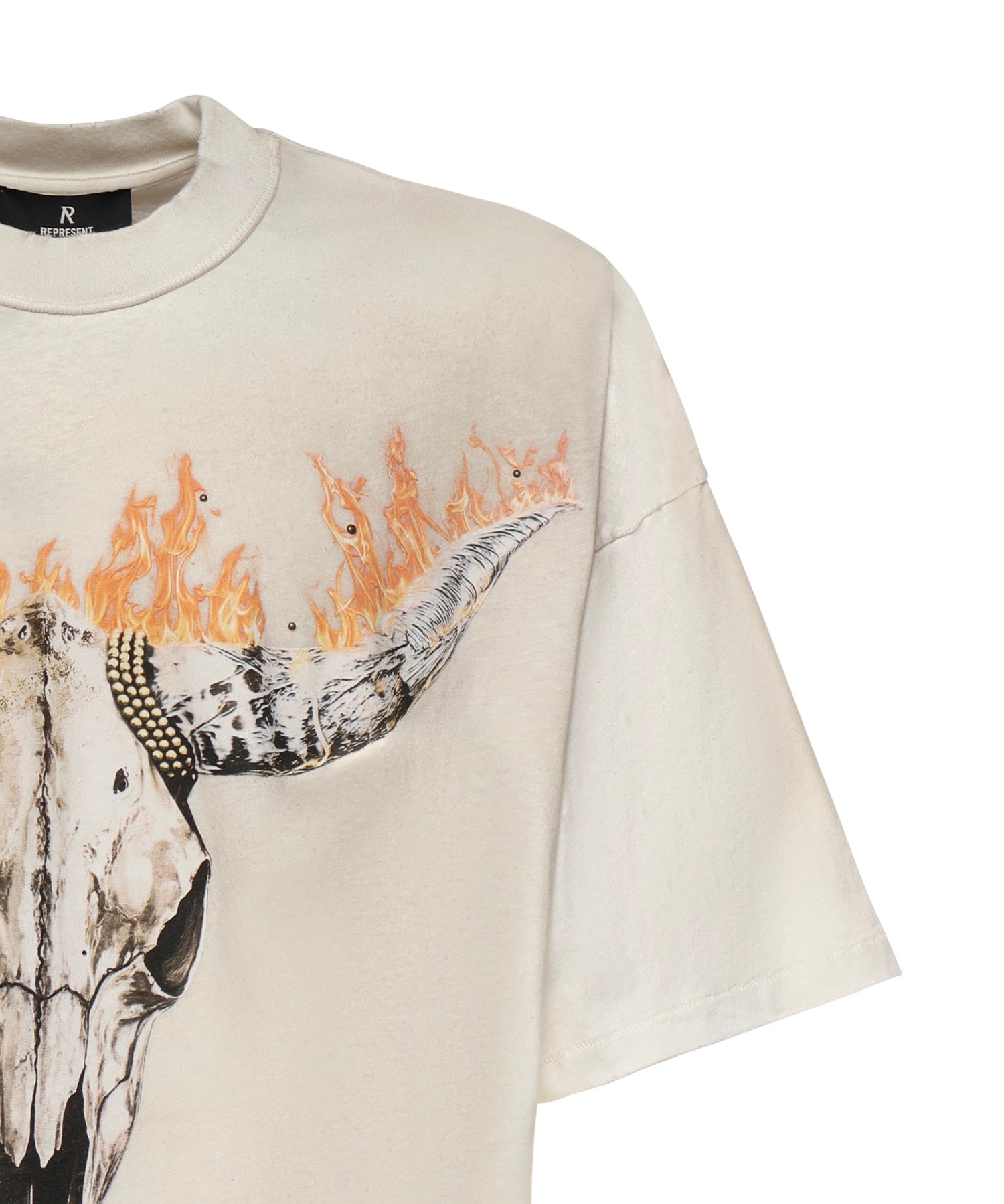 T-shirt British Cowboys con stampa MLM100592 30 REPRESENT 
