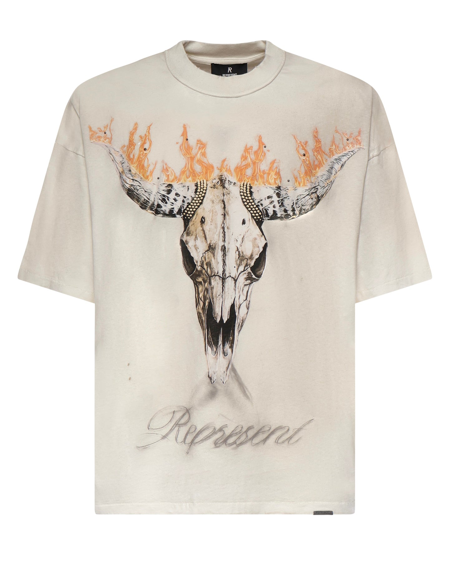 T-shirt British Cowboys con stampa MLM100592 30 REPRESENT 