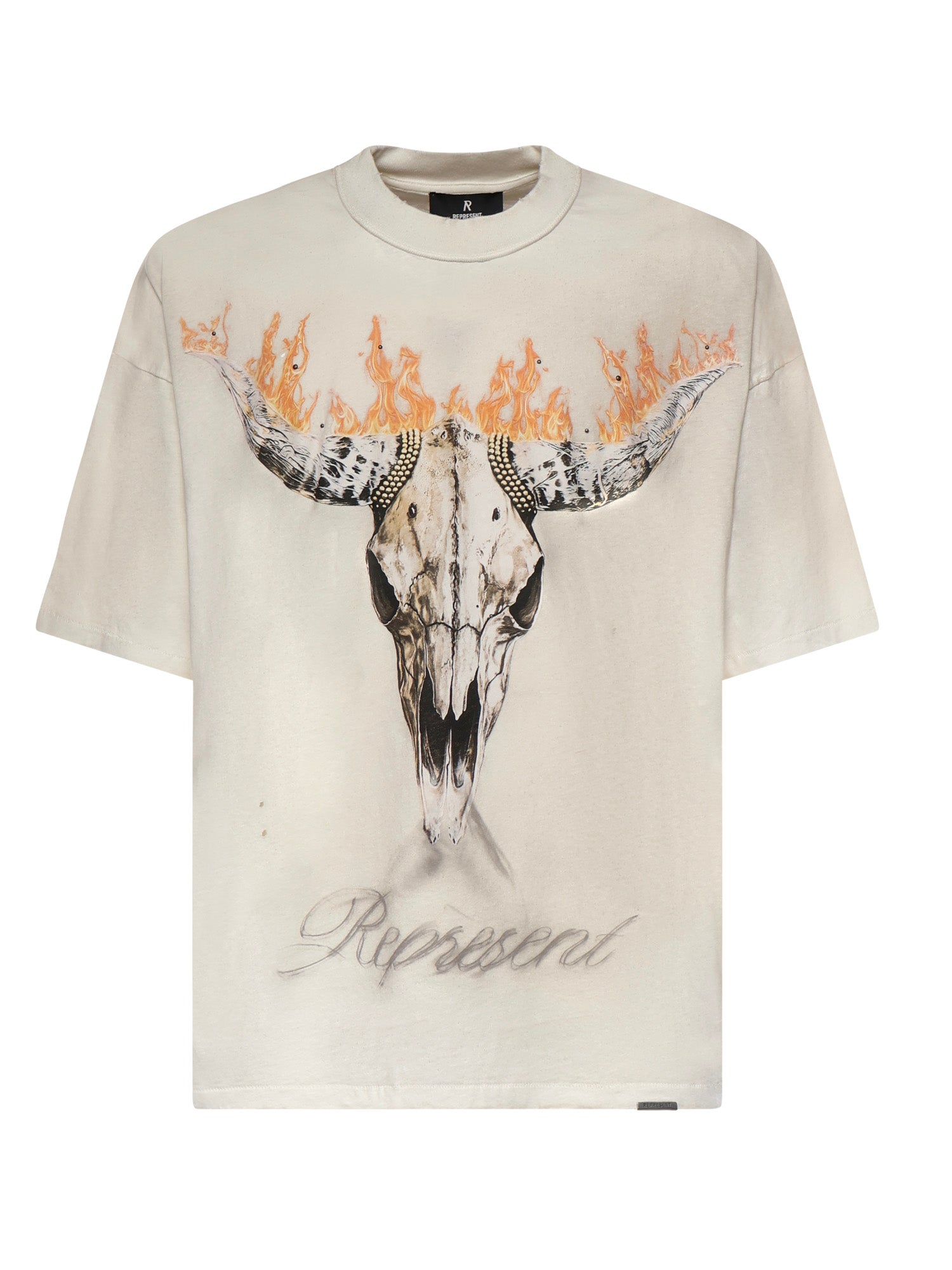 T-shirt British Cowboys con stampa MLM100592 30 REPRESENT 