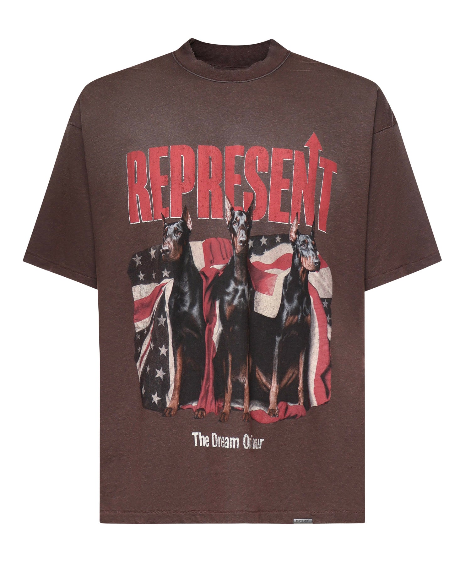 T-shirt Dream On Tour con stampa MLM100593 17 REPRESENT 