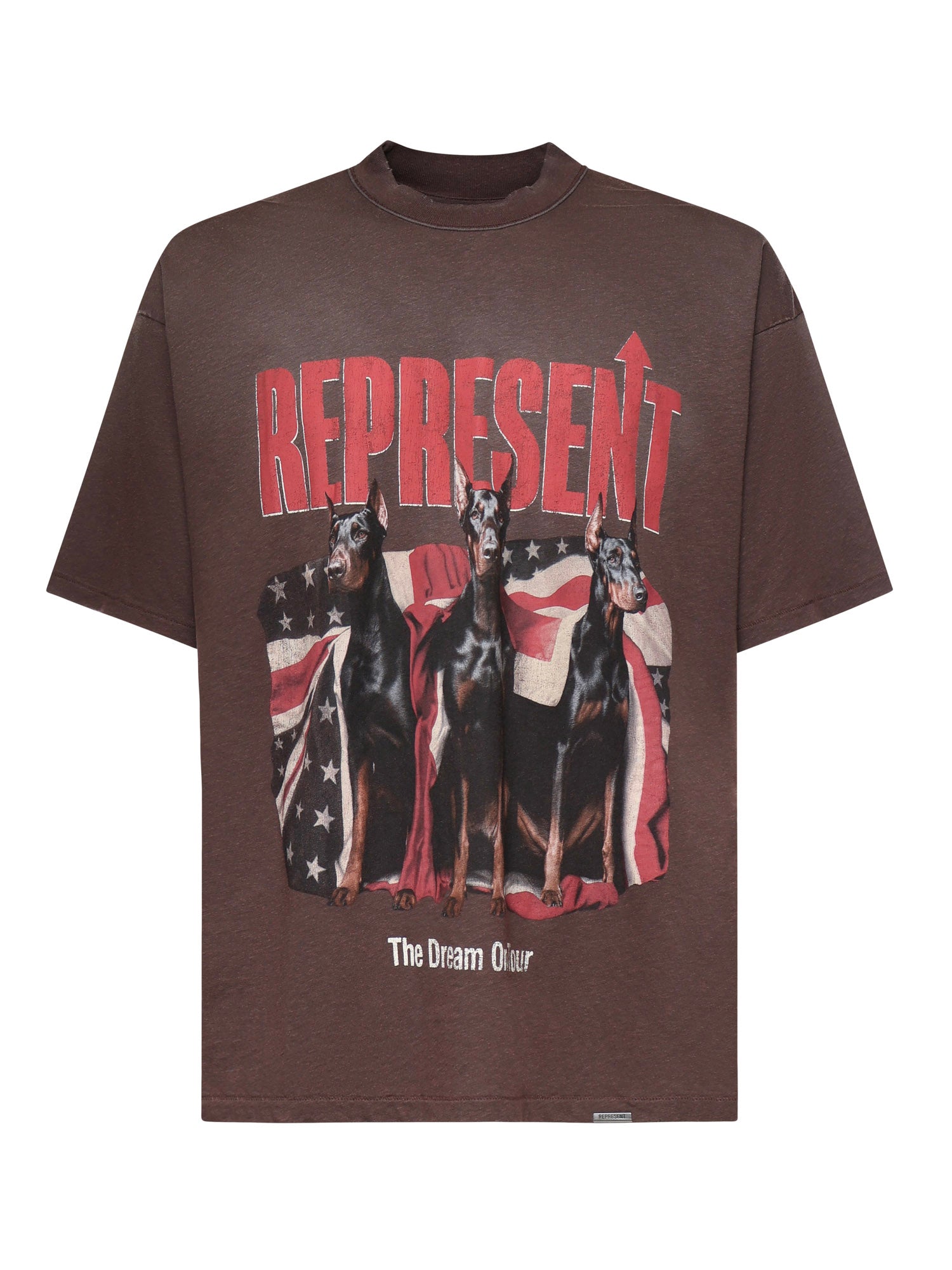 T-shirt Dream On Tour con stampa MLM100593 17 REPRESENT 