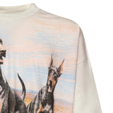 T-shirt Western Dobermans con stampa MLM100665 72 REPRESENT 