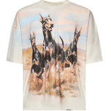 T-shirt Western Dobermans con stampa MLM100665 72 REPRESENT 