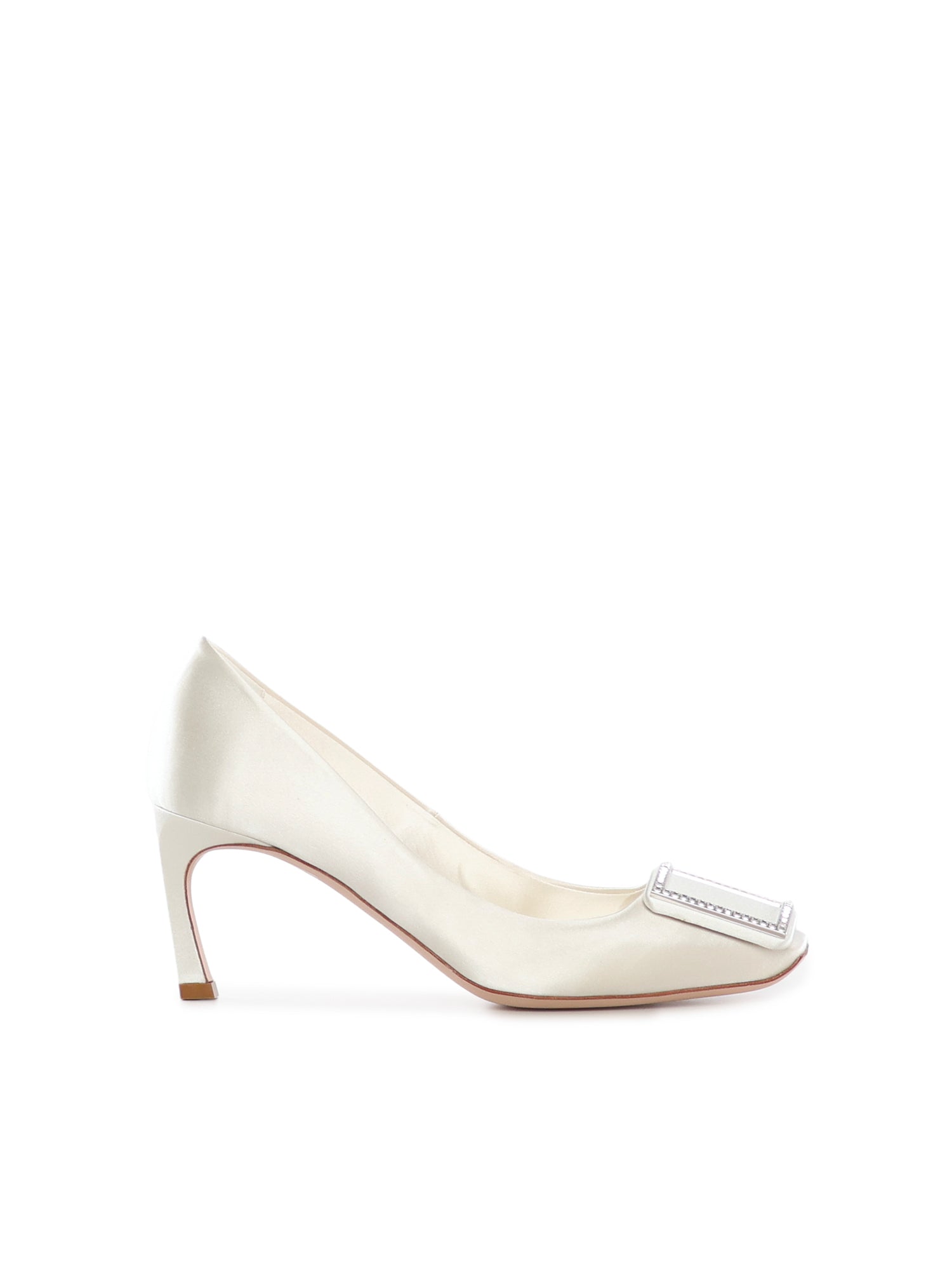 Décolletés Trompette in raso RVW40044010RS0 C001 ROGER VIVIER 