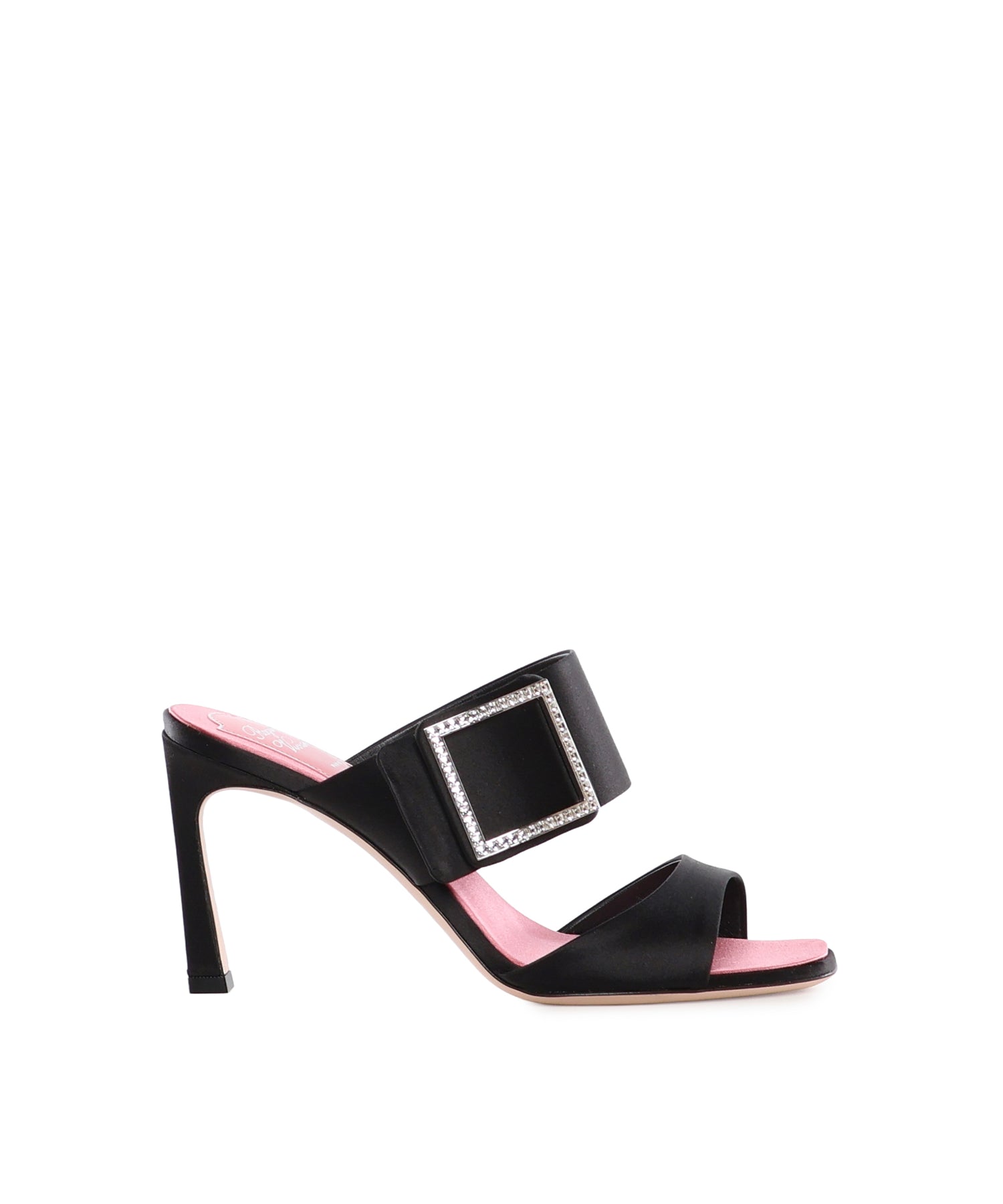 Mule Trompette in raso RVW45244410RS0 B999 ROGER VIVIER 