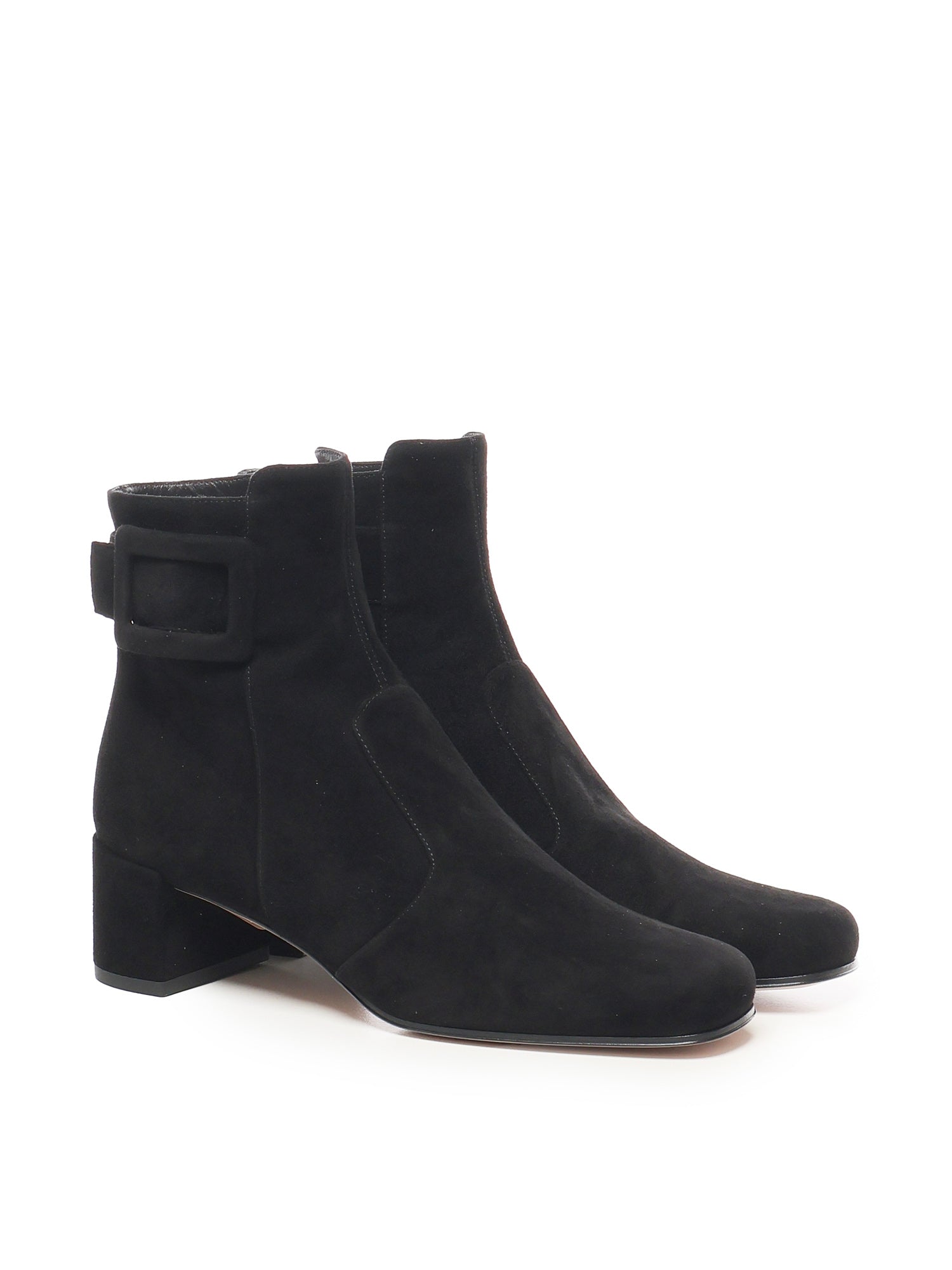 Stivaletti Très Vivier in camoscio RVW75140570HR0 B999 ROGER VIVIER 